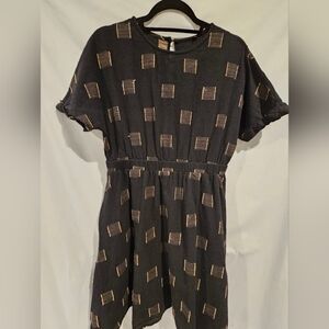 Black and Gold Women's Dress